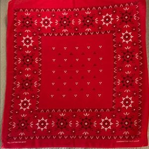 Vintage colorfast bandana